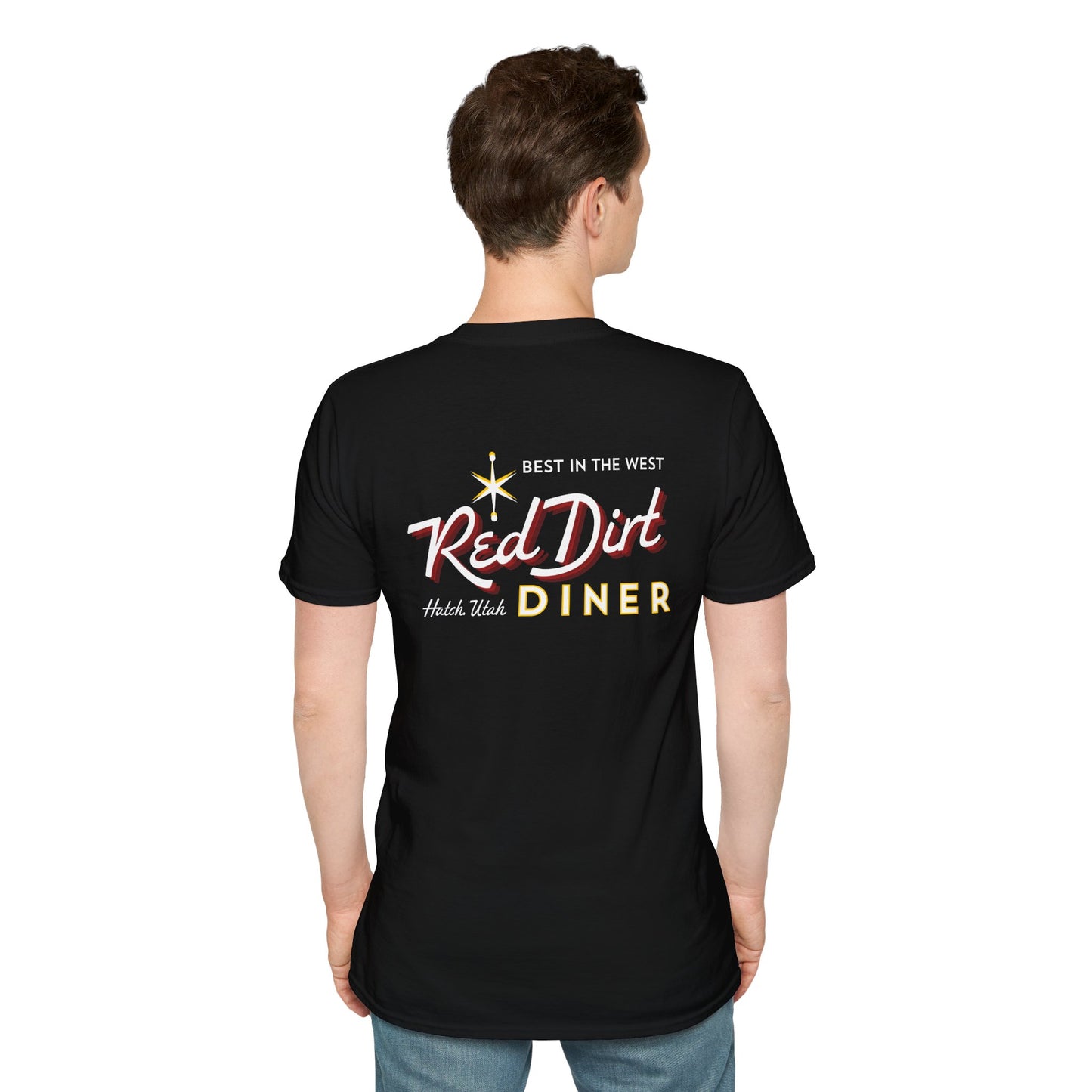 Retro Diner Unisex Softstyle T-Shirt – Casual Vintage Tee for Foodies