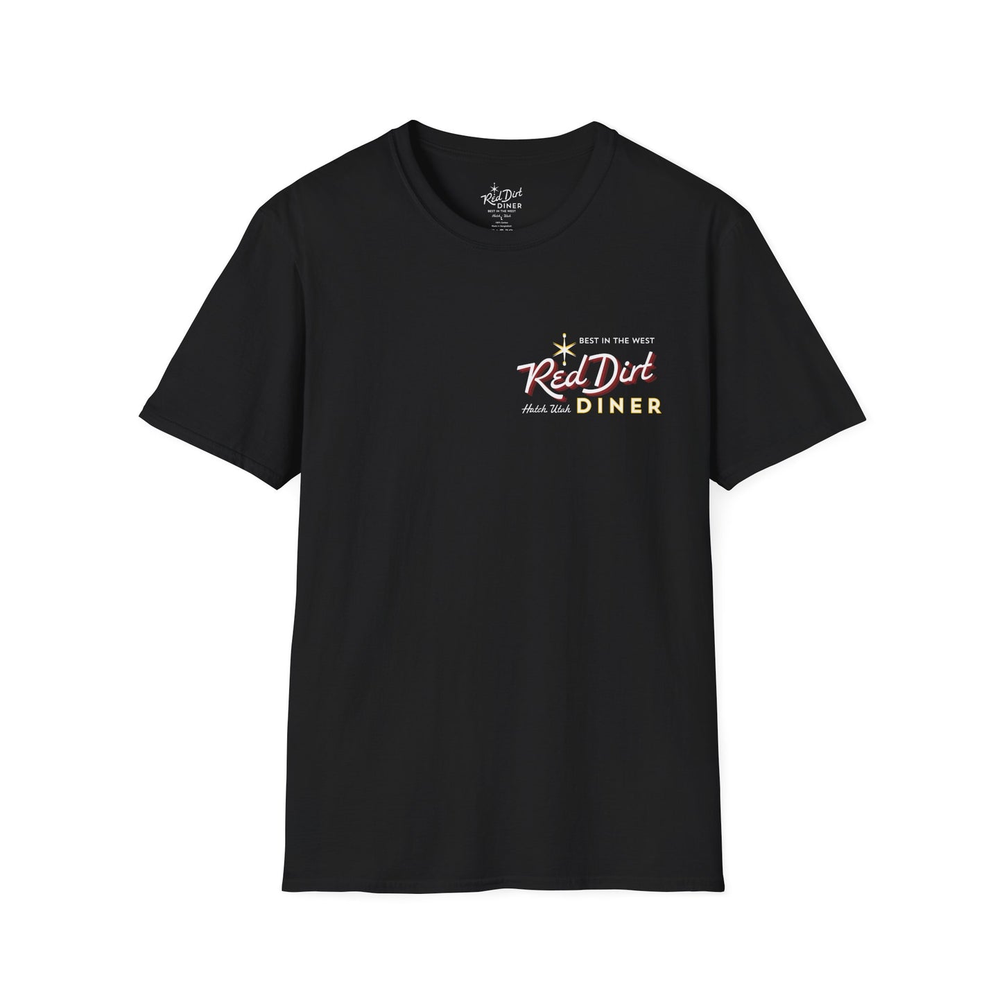Retro Diner Unisex Softstyle T-Shirt – Casual Vintage Tee for Foodies