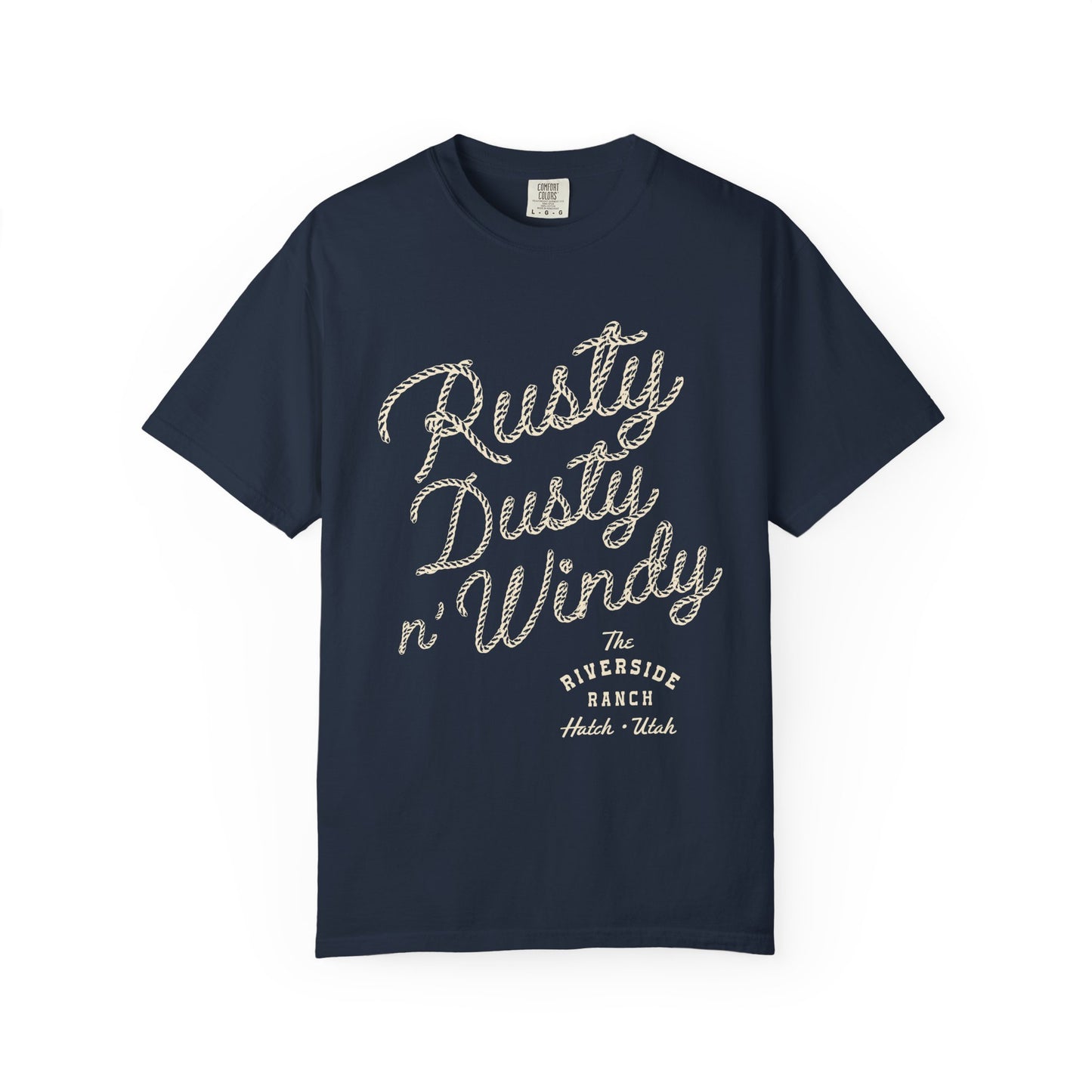 Rusty Dusty Windy Tshirt - Cozy Ranch Vibe