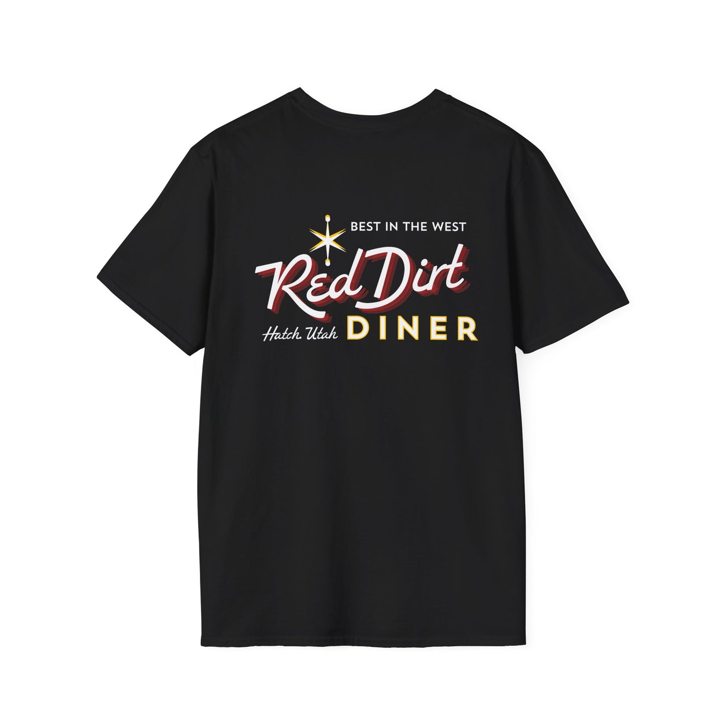 Retro Diner Unisex Softstyle T-Shirt – Casual Vintage Tee for Foodies