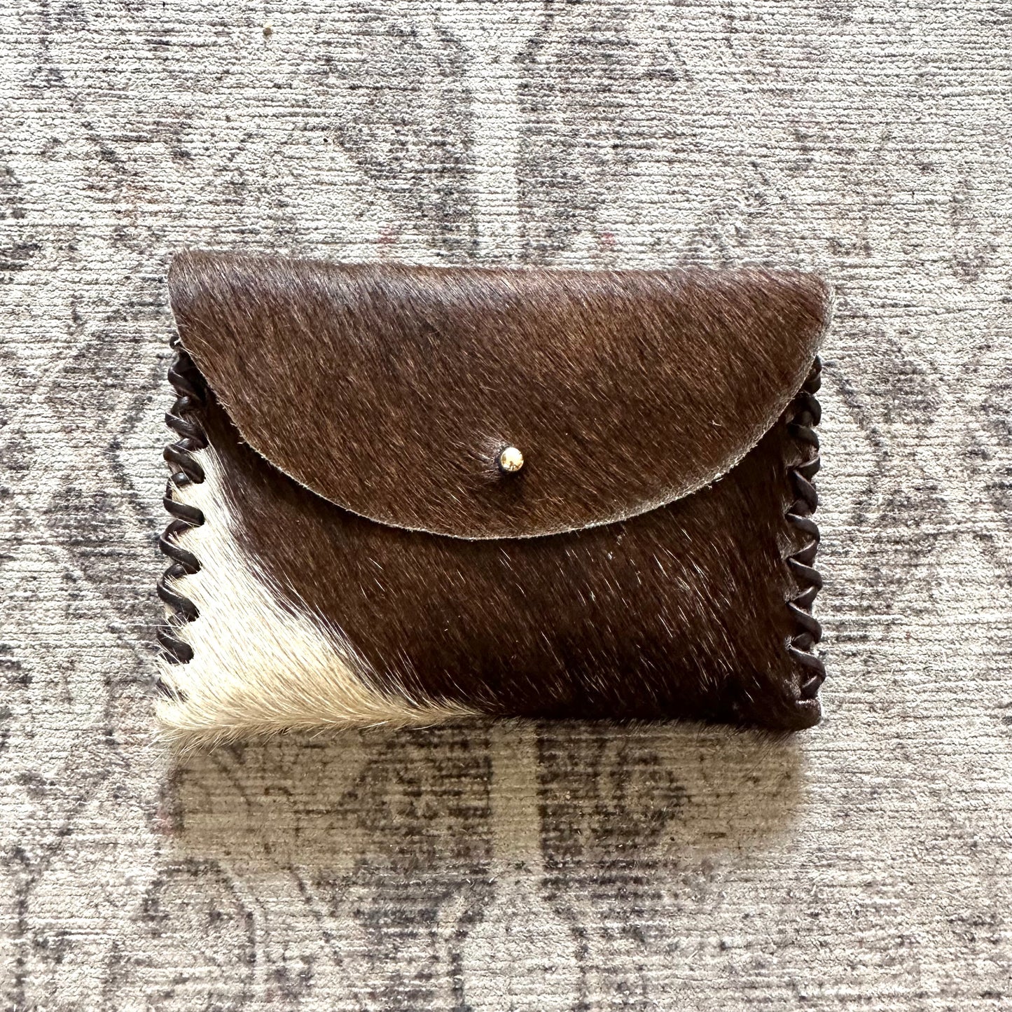 Hair on Hide Coin Pouch