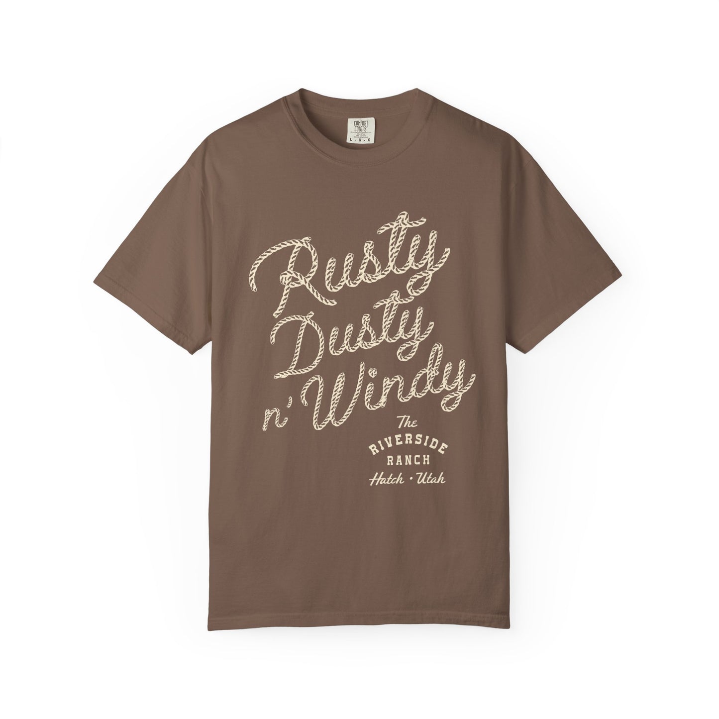 Rusty Dusty Windy Tshirt - Cozy Ranch Vibe
