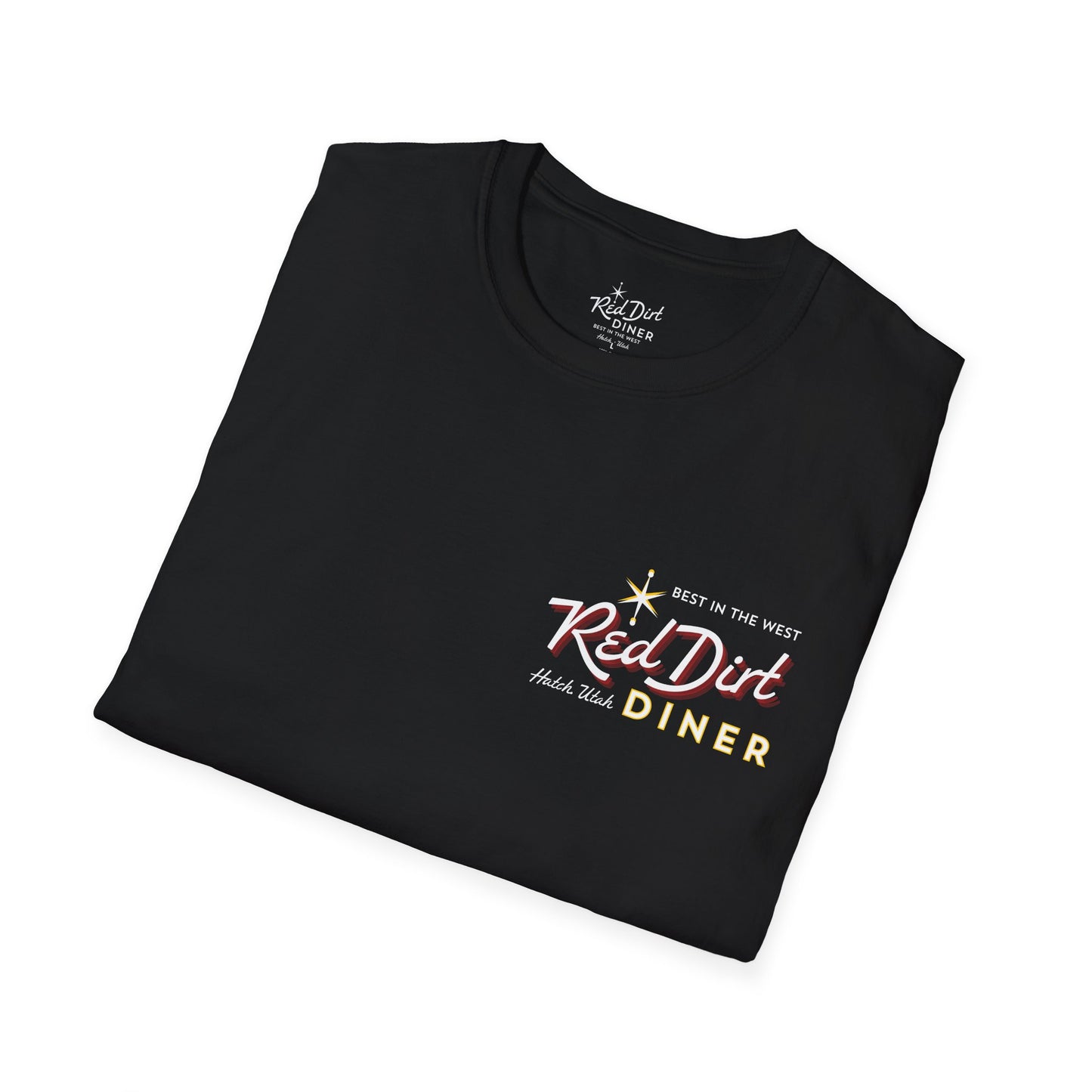 Retro Diner Unisex Softstyle T-Shirt – Casual Vintage Tee for Foodies