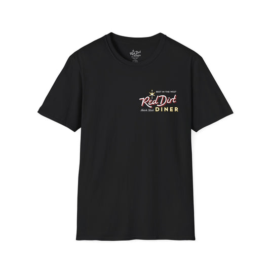 Retro Diner Unisex Softstyle T-Shirt – Casual Vintage Tee for Foodies