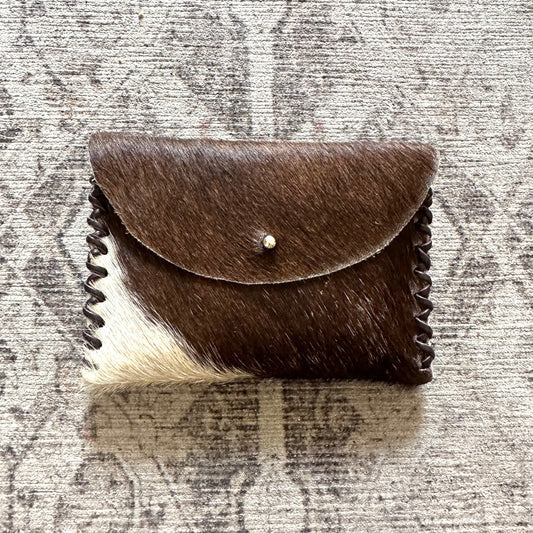 Hair on Hide Coin Pouch